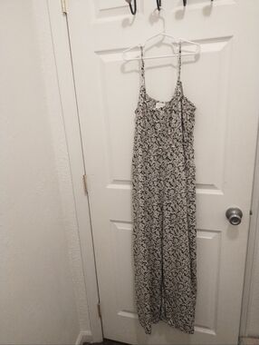 Abound Black and White Floral Dress